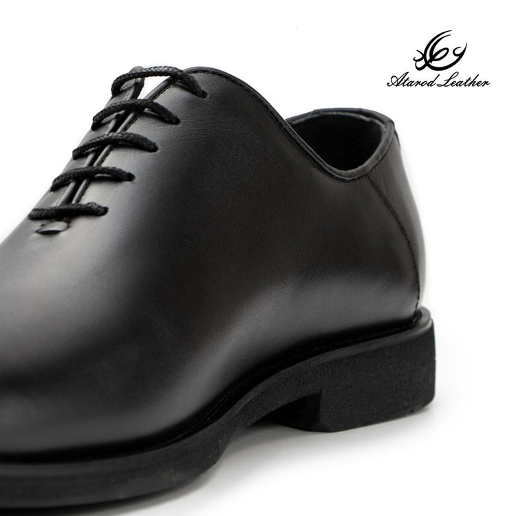 کفش رسمی مردانه چرم عطارد مدل چرم طبیعی کد SH322