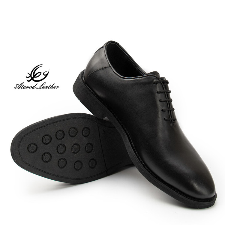 کفش رسمی مردانه چرم عطارد مدل چرم طبیعی کد SH322