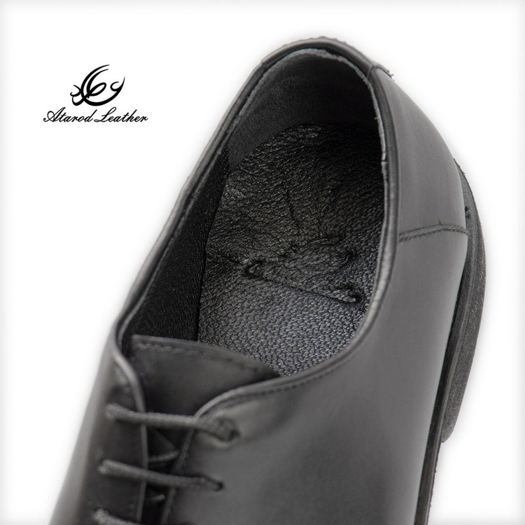 کفش رسمی مردانه چرم عطارد مدل چرم طبیعی کد SH322